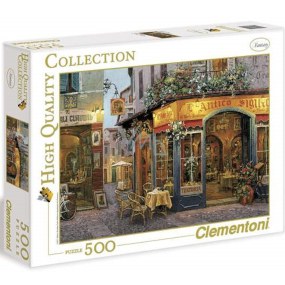 Clementoni Puzzle Kavárna L´antico Sigillo 500 dílků, doporučený věk 8+