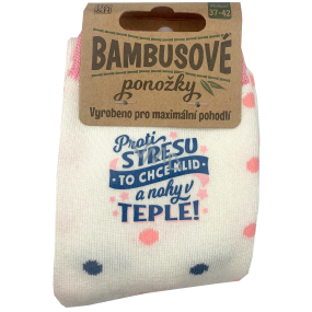 Albi Bambusové ponožky Proti stresu, velikost 37 - 42