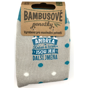 Albi Bambusové ponožky Andrea, velikost 37 - 42