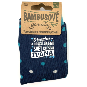Albi Bambusové ponožky Ivana, velikost 37 - 42
