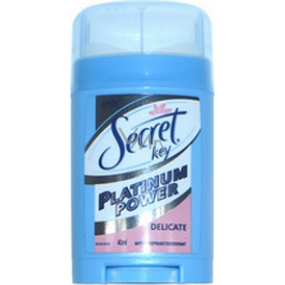 Secret Key Platinum Power Zarte Antitranspirant Deo-Stick für Frauen 40 ml