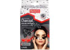 Beauty Formulas Charcoal Gel Augenbänder mit Aktivkohle und Vitamin C 6 Paaren