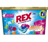 Rex 3 + 1 Power Caps Aromatherapy Orchidee & Macadamiaöl Waschkapseln für farbige und dunkle Wäsche 13 Dosen