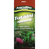 AgroBio Total Herbizid zum Abtöten von Unkraut, Bäumen, alten Rasenflächen 50 ml