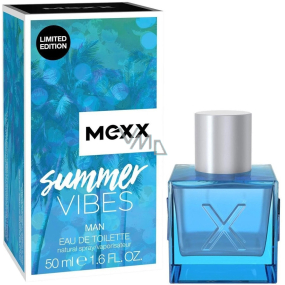 Mexx Summer Vibes Mann Eau de Toilette für Männer 50 ml