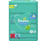 Pampers Fresh Clean Feuchttücher für Kinder 4 x 80 Stück
