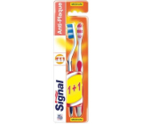 Signal Anti-Plaque mittlere Zahnbürste 2 Stück, Duopack
