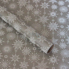 Zöwie Geschenkpapier 70 x 150 cm Weihnachten Nordic Silber