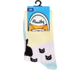 Albi Barevné ponožky univerzální velikost Kočky 1 pár