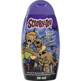 Disney Scooby-Doo 2 in 1 Duschgel für Bad und Shampoo 250 ml blaue Abdeckung