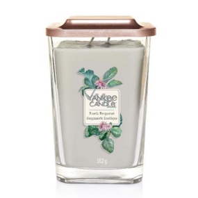 Yankee Candle Exotic Bergamot - Exotische Bergamotte Soja Duftkerze Elevation Großes Glas 2 Dochte 552 g