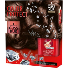 Gliss Kur Color Protect Haarshampoo 250 ml + Regenerationsbalsam 200 ml, Kosmetikset