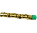 Profiline Metall Lockenwickler mit Goldkugel 11 x 70 mm 1 Stück