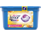 Lenor All in 1 Pods Color Gold Orchid gelové kapsle na praní barevného prádla 11 kusů