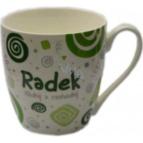 Nekupto Twister Becher namens Radek Green 0,4 Liter