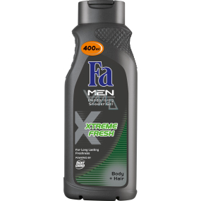 Fa Men Xtreme Frisches Duschgel für Körper und Haar 400 ml