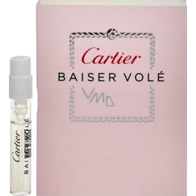 Cartier Baiser Volé parfümiertes Wasser für Frauen 1,5 ml mit Spray, Fläschchen