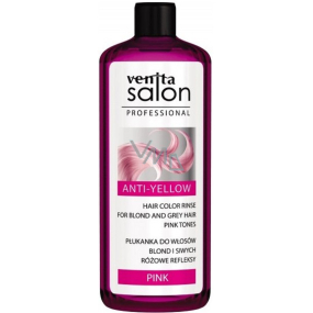 Venita Salon Professional Anti-Yellow Dressing für helles und graues Haar Rosa 200 ml
