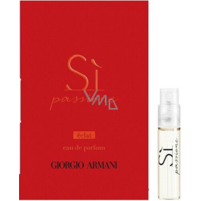 Giorgio Armani Sí Passione Éclat parfémovaná voda pro ženy 1,2 ml s rozprašovačem, vialka