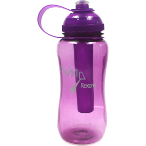 Rexona Sports Plastikflasche mit Kühleinsatz lila 500 ml