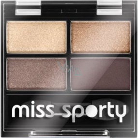 Miss Sports Studio Farbe Quattro Lidschatten 403 Smoky Brown Eyes 3,2 g