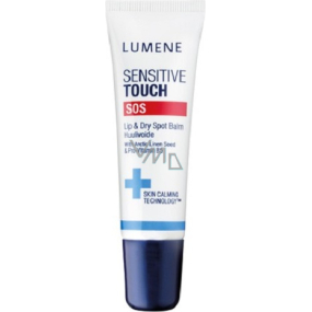Lumene Sensitive Touch SOS Lippen- und Trockenfleckenbalsam 10 ml Balsam für trockene und trockene Haut