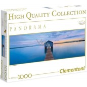Clementoni Puzzle Blue Calm panoramatické 1000 dílků, doporučený věk 9+