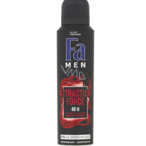 Fa Men Attraction Force Deodorant Spray für Männer 150 ml