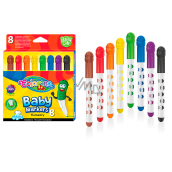 Colorino Fixy Smile mit einer runden Spitze von 8 Farben für Kinder