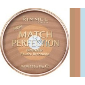 Rimmel London Match Perfection Bronzer Pulver 002 Mittel 15 g