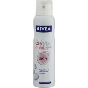 Nivea Dry Comfort Antitranspirant Deodorant Spray für Frauen 150 ml