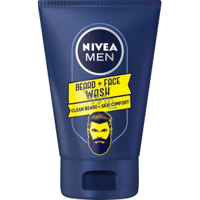 Nivea Men Beard + Gesichtswaschgel für Gesicht und Bart 100 ml