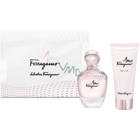 Salvatore Ferragamo Amo Ferragamo parfümiertes Wasser für Frauen 50 ml + Körperlotion 100 ml, Geschenkset