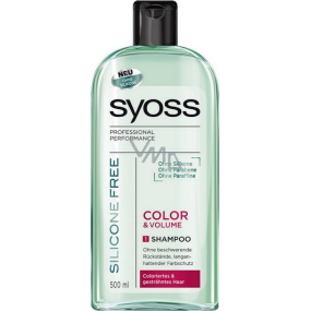 Syoss Color & Volume Silikonfreies silikonfreies Haarshampoo 500 ml