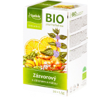 Apotheke Bio Ingwer mit Zitrone und Minze Kräutertee hilft bei der Verdauung, Abwehrkräfte 20 x 1,5 g