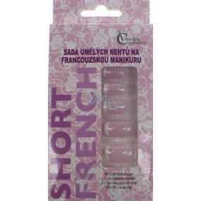 Absolute Cosmetics Künstliche Nägel für French Manicure 24 Pieces Pink