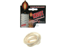 Fire Knot Baumwolle + Glasfaser rund für Taschenlampen 9 mm / 50 cm 1 Stück