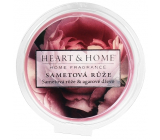 Heart & Home Velvet Rose Soja natürliches Duftwachs 26 g