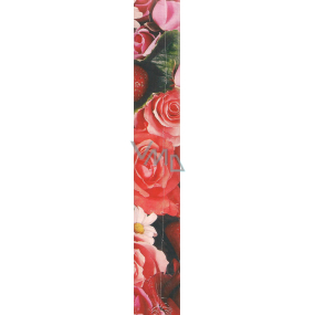 Nekupto Geschenkpapier 70 x 150 cm Rote Rosen 1 Rolle