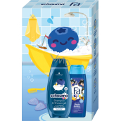 Schauma Kids Boy Blueberry 2v1 šampon a sprchový gel 400 ml + Fa Kids Pirate Fantasy šampon a sprchový gel 250 ml, kosmetická sada pro děti