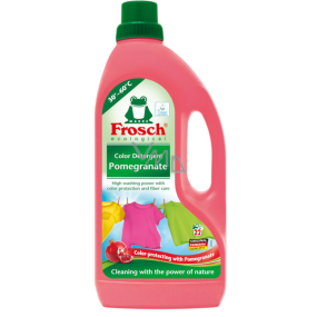Frosch Eko Granatapfelwaschmittel für farbige Wäsche 22 Dosen von 1,5 l