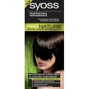 Syoss ProNature Langlebige Haarfarbe 2-1 Natürlich Dunkelbraun