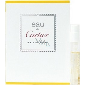 Cartier Eau de Cartier Zeste de Soleil Eau de Toilette für Frauen 1,5 ml mit Spray, Fläschchen