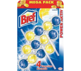 Bref Power Aktiv 4 Formel Zitrone WC Block Mega Pack 3 x 50 g