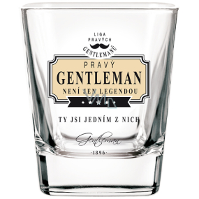 Nekupto League of Real Gentlemen Whiskyglas Real Gentleman ist nicht nur eine Legende, Sie sind einer von ihnen 200 ml