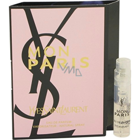 Yves Saint Laurent Mon Paris parfümiertes Wasser für Frauen 1,2 ml mit Spray, Fläschchen