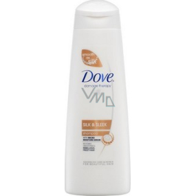 Dove Hair Therapy Silk & Sleek Shampoo für seidiges Haar 350 ml
