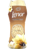 Lenor Gold Orchid Duft von Vanille, Mimose, Rosen und Pfirsich duftenden Perlen für Waschmaschinentrommel 210 g