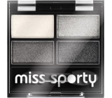 Miss Sports Studio Farbe Quattro Lidschatten 404 Real Smoky / Smoky Black 3,2 g