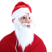 Weihnachtsmann / Weihnachtsmann Maske mit Mütze